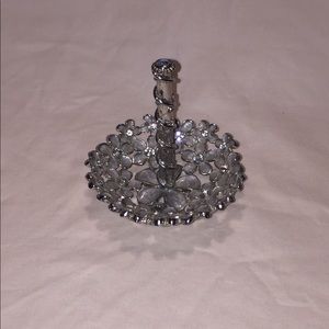 Silver Ring Holder.